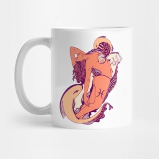 Peach Pisces Beauty Mug